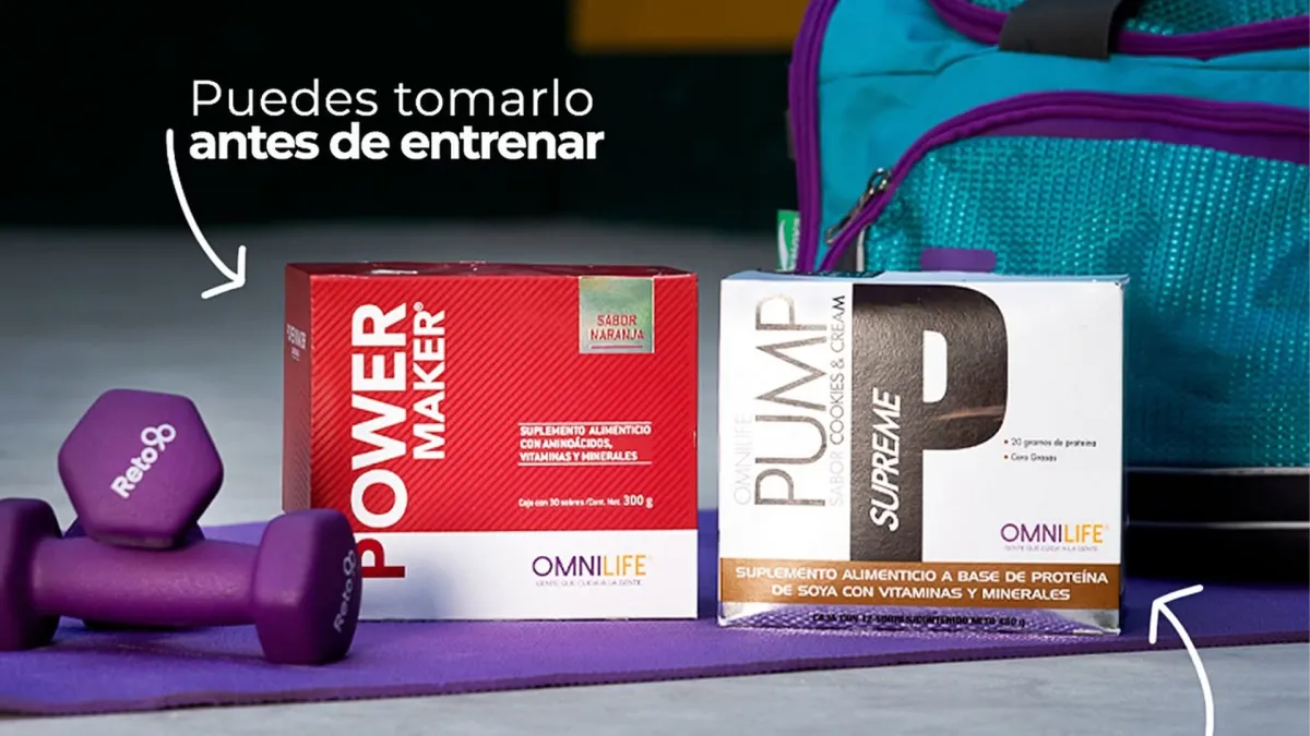Poer maker Pump Distribución suplementos Omnilife
