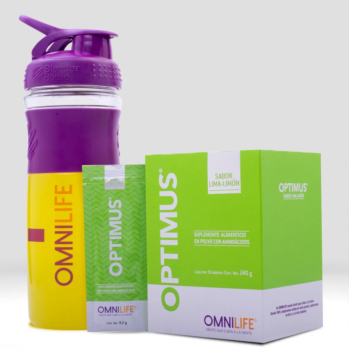Bebida nutricional Optimus Supreme de Omnilife sabor frutas cítricas