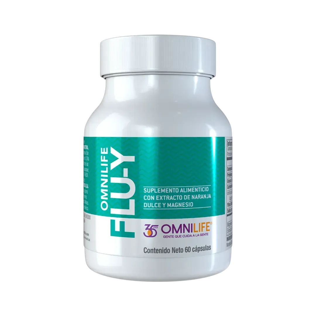 Cápsulas nutricionales con magnesio Flu-Y OML Zen de Omnilife