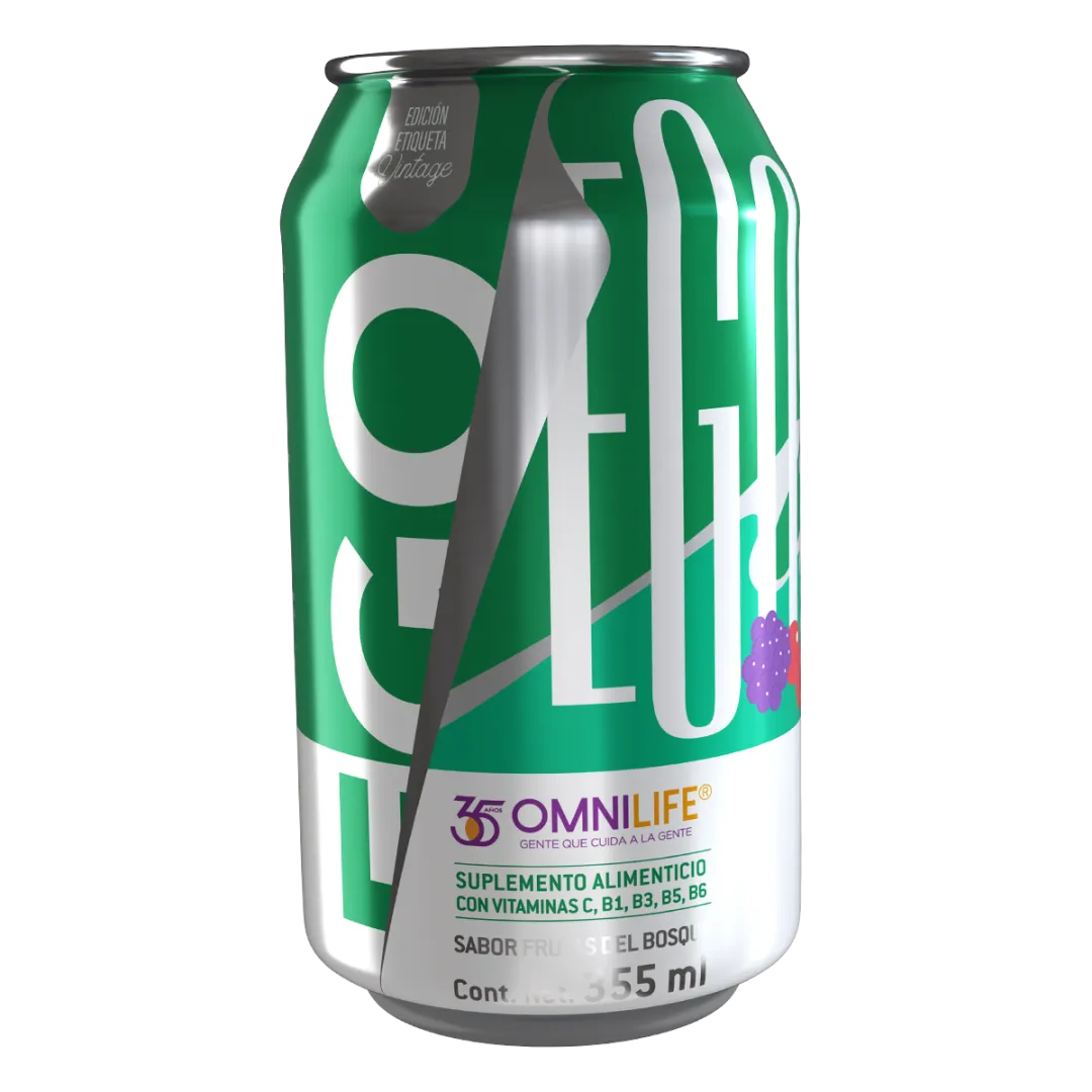 Bebida digestiva gasificada Ego Frutas de Omnilife sabor frutas del bosqu