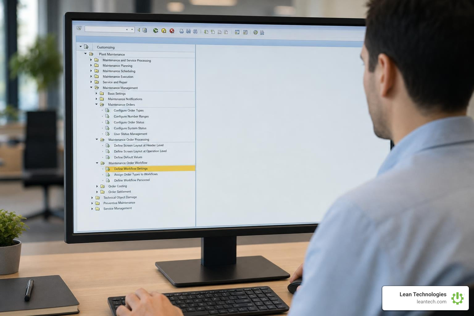 SAP PM Workflow Setup for Smarter Maintenance Execution