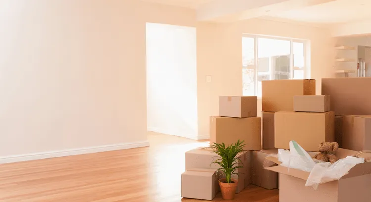 Family moving into a new home during the summer housing market in Sioux Falls, South Dakota.