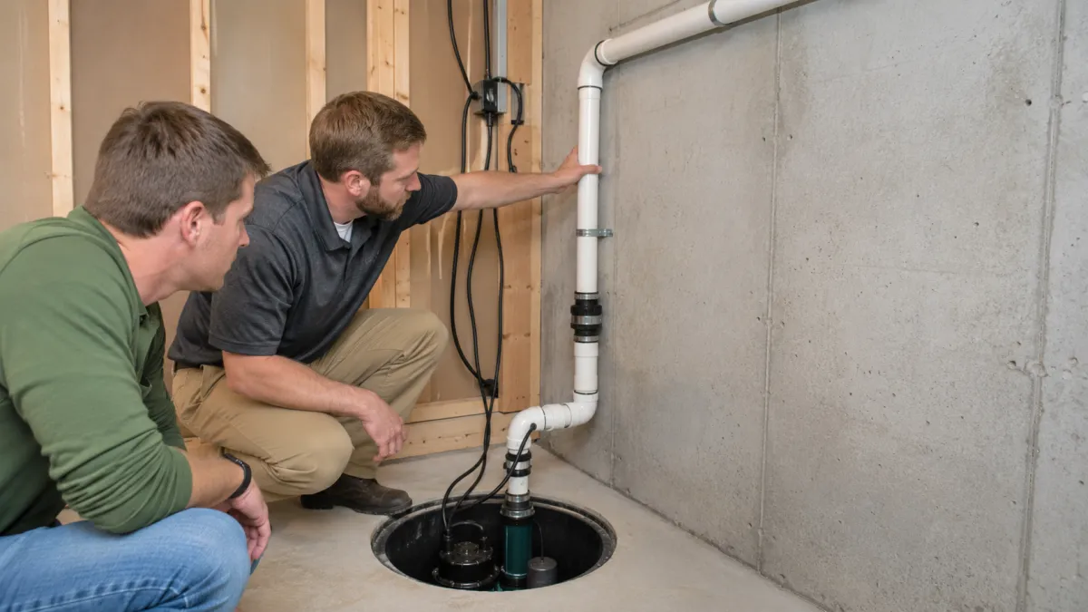 Sioux Falls Sump Pump Discharge: What Homebuyers Should Know