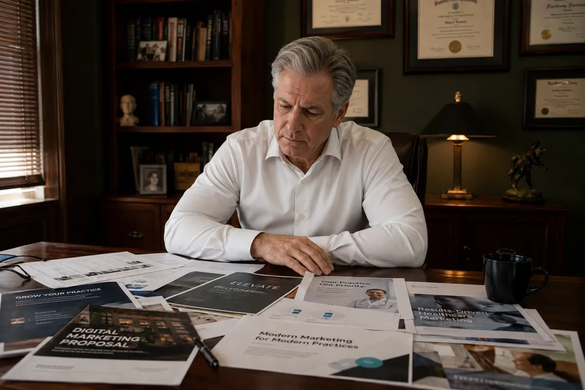 Most Urology Practices That Plateau Aren't Failing at Marketing. They're Failing at Aim.