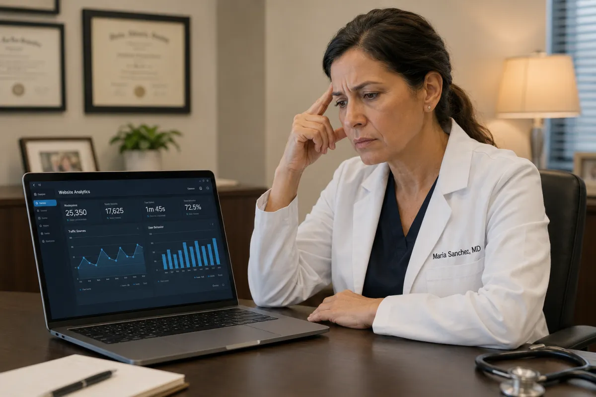 Your Website Is Getting Traffic. Patients Aren't Calling.