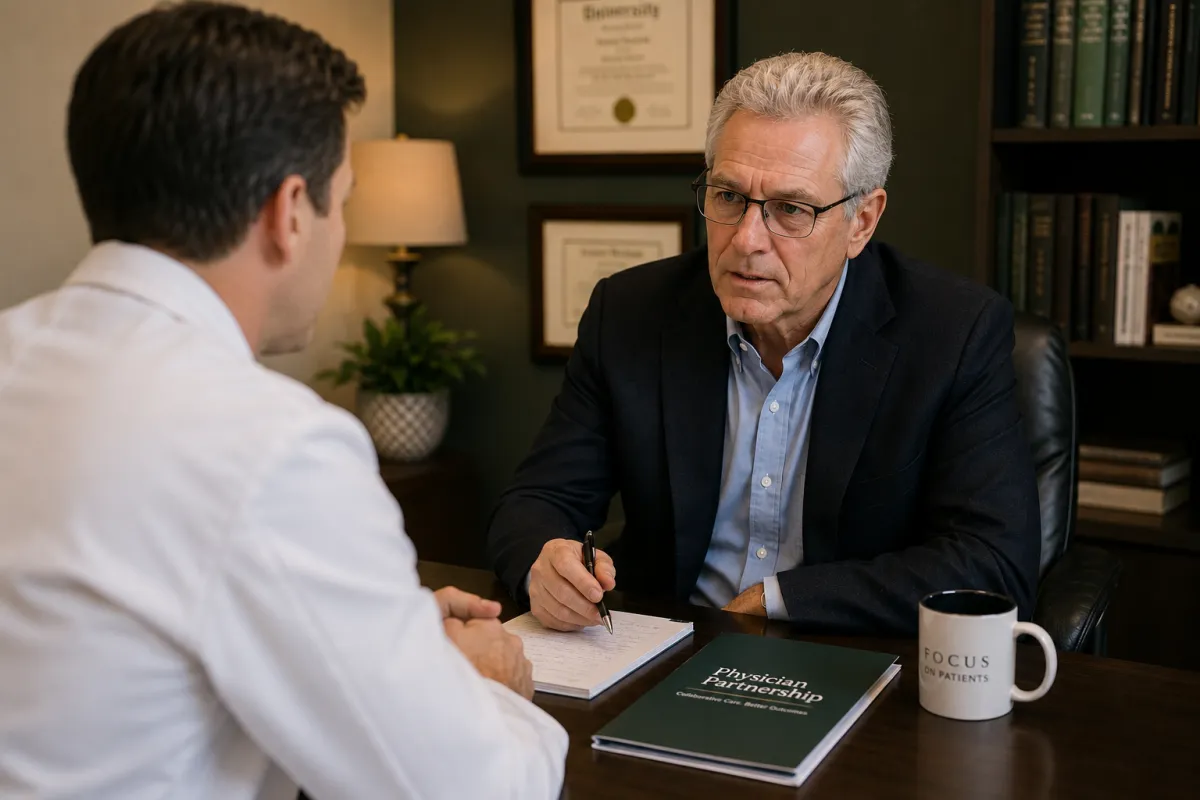 Your Referring Physicians Are Sending to Someone Else. Not Because They Prefer Them. Because They Remember Them.