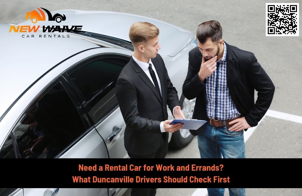 Need A Rental Car for Work and Errands? What Duncanville Drivers Should Check First