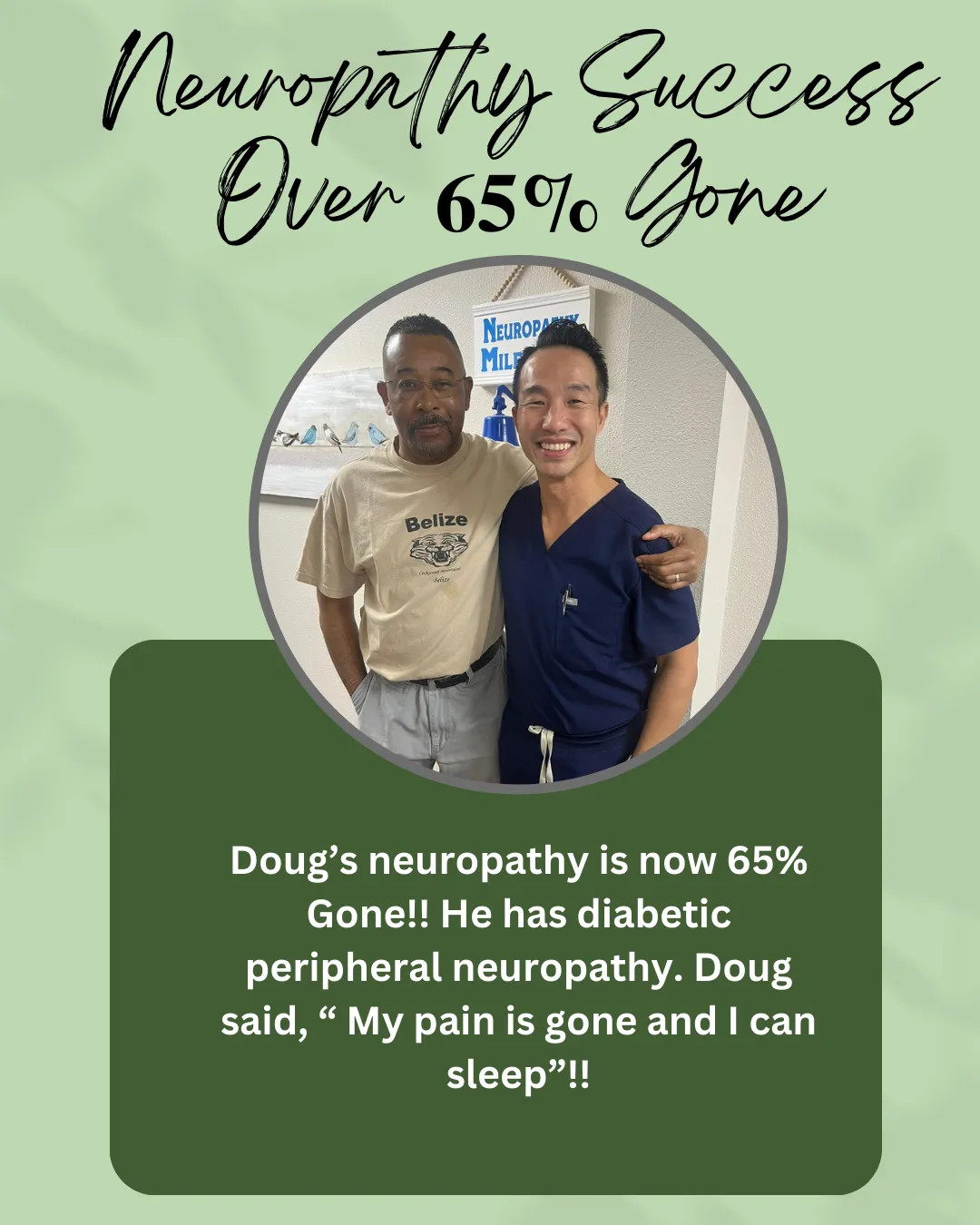 Doug's Neuropathy Sucess