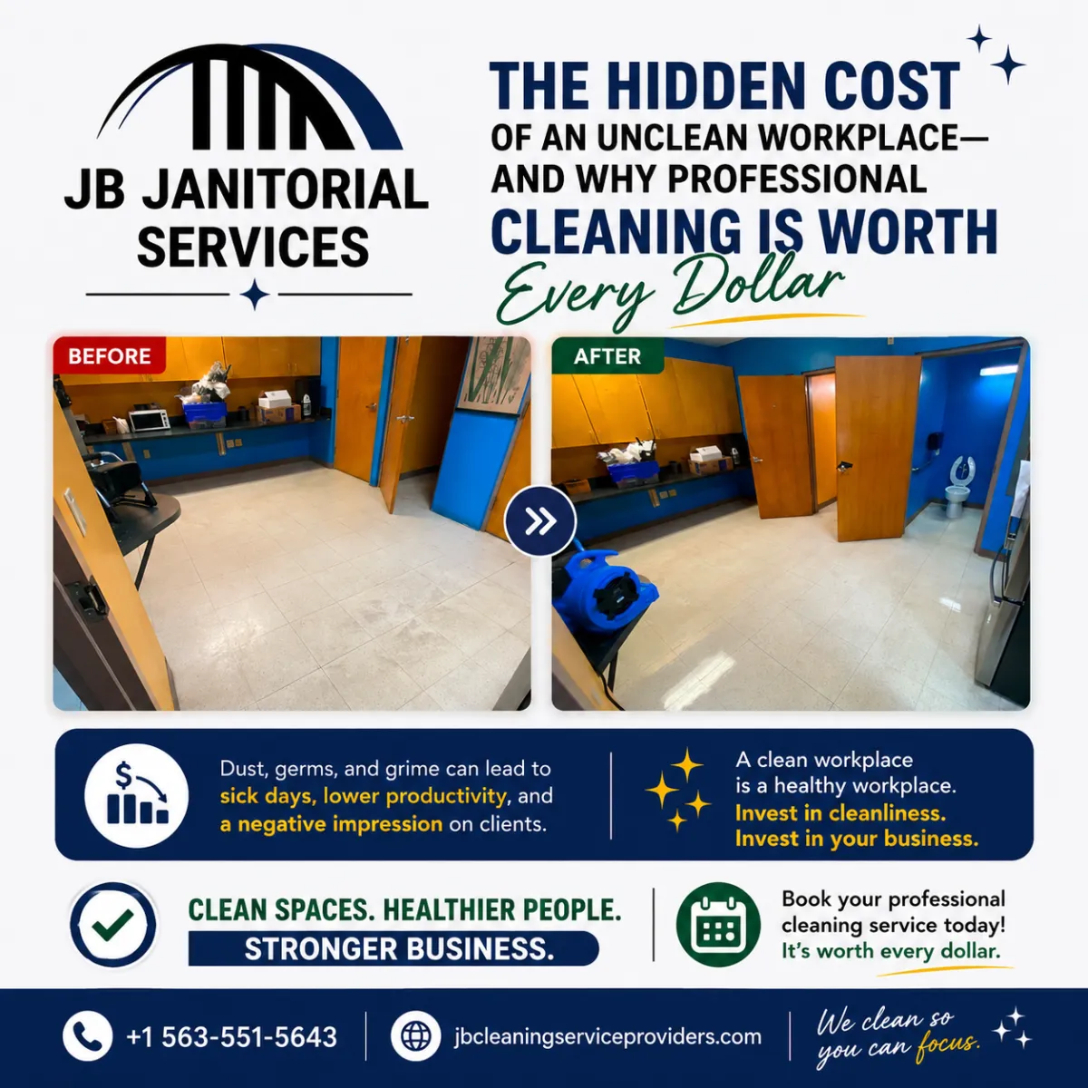 Cost of Cleaning Workplace