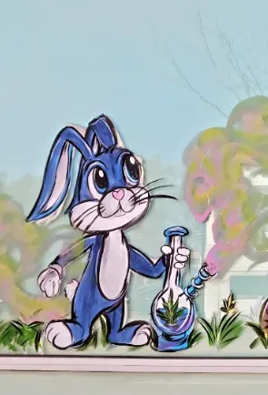 brown and white animal cartoon character