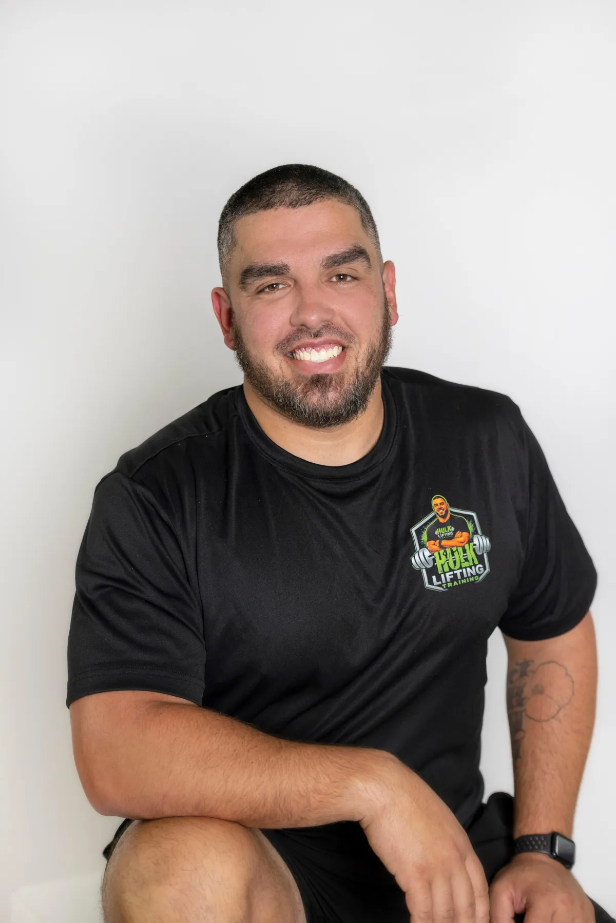 Personal trainer Seth Ferrando at Training Point gym in Indianapolis
