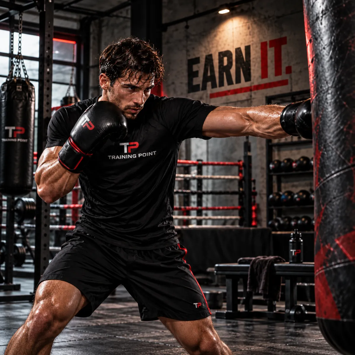 Personal training at Training Point gym in Indianapolis