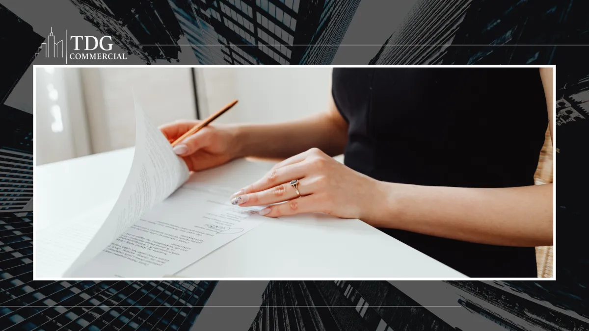 Commercial real estate letter of intent for Rochester MI