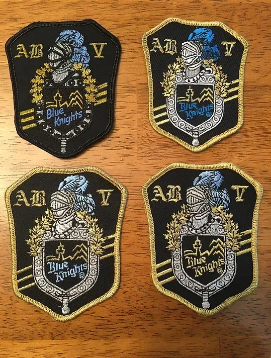 Blue Knights AB V Crest