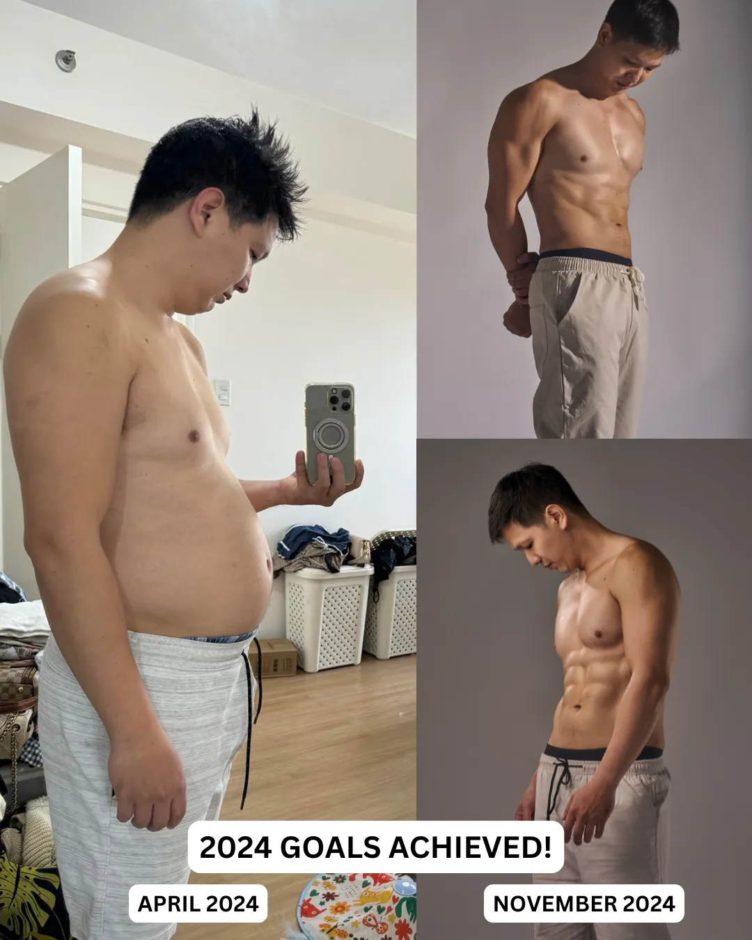 Before/After transformation