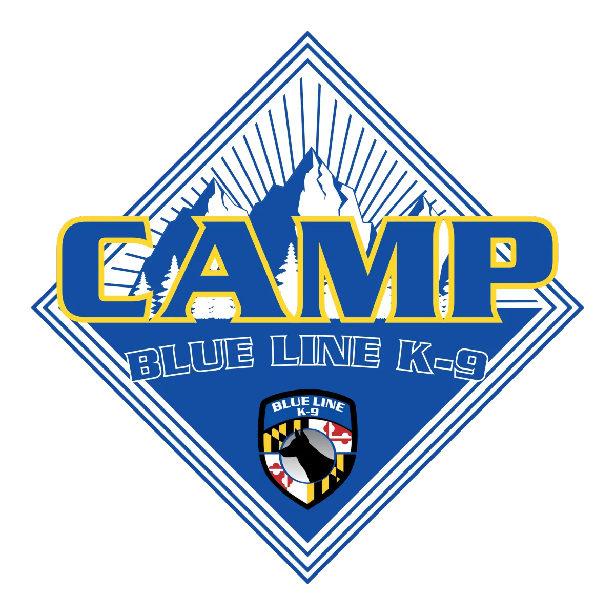 camp blue line k-9 dog training