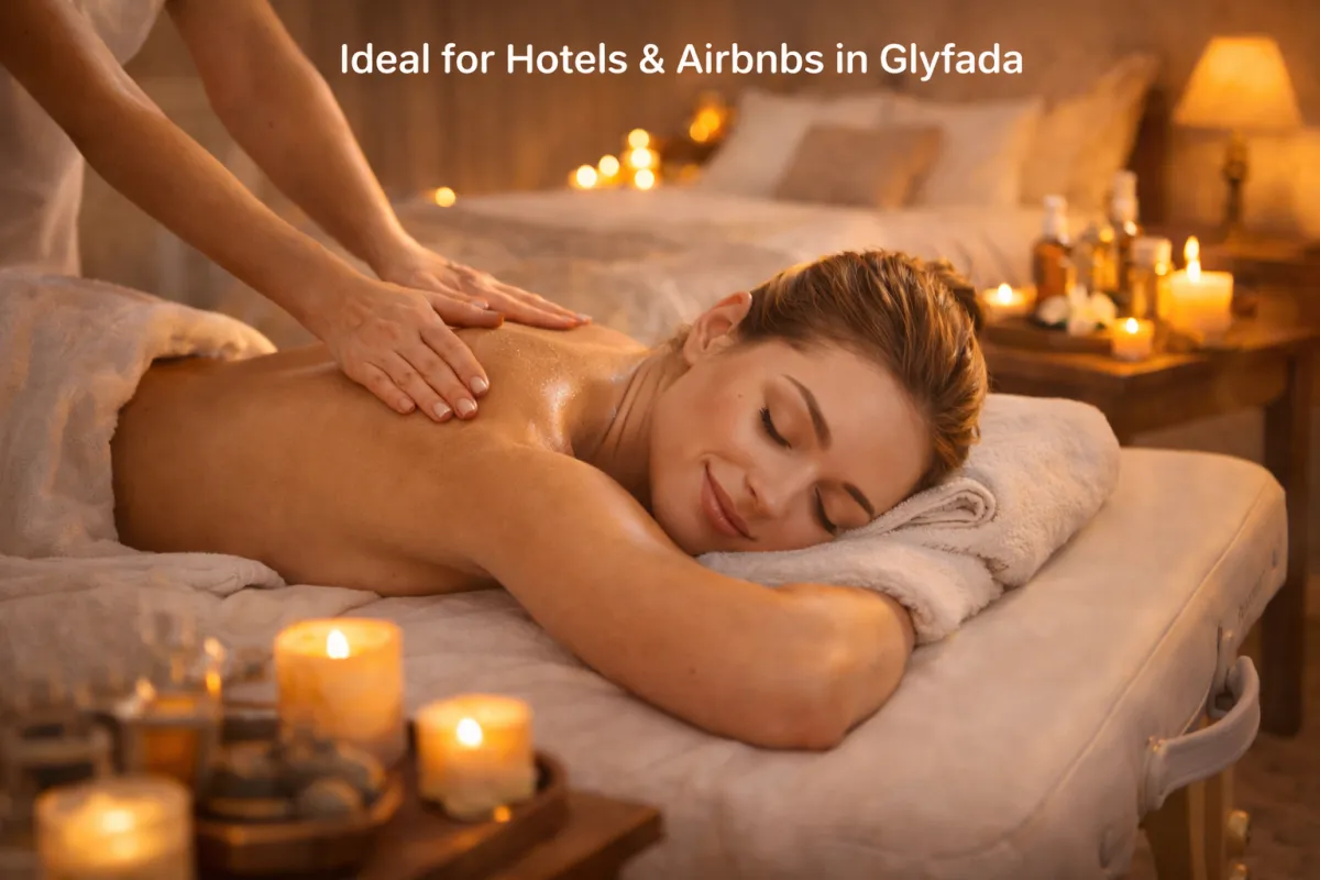 Professional mobile massage for hotels and Airbnbs in Glyfada