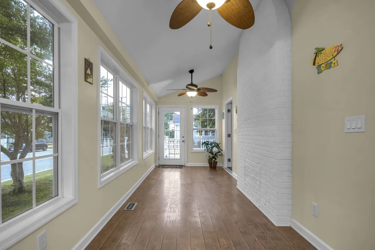 Bright sunroom at 402 26th Street
