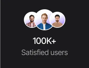 100K+ satisfied users showcasing diverse individuals, representing the success of Carbon Automations' AI-driven solutions for enhancing business efficiency and sales.