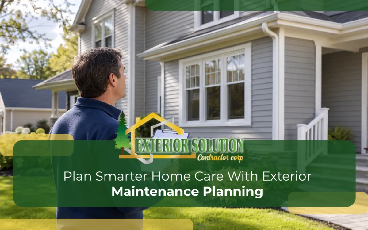 Exterior Maintenance Planning for Lasting Home Care