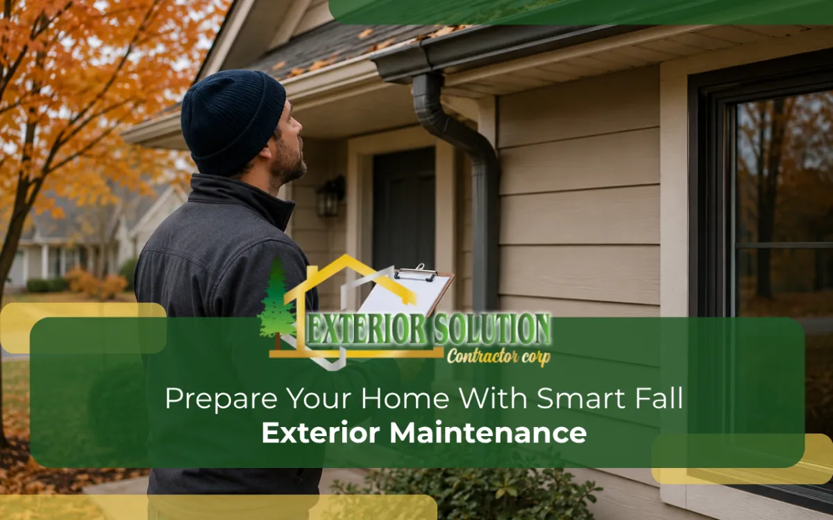 Prepare Your Home With Smart Fall Exterior Maintenance