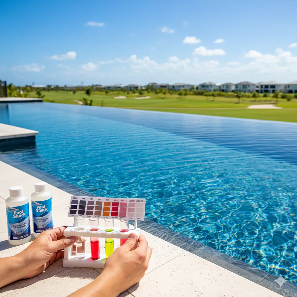 Hickory Creek, Texas Pool Chemical Testing & Balancing