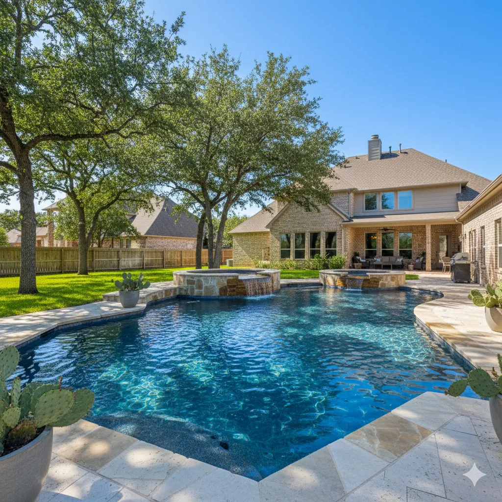 Little Elm, Texas Pool Installation