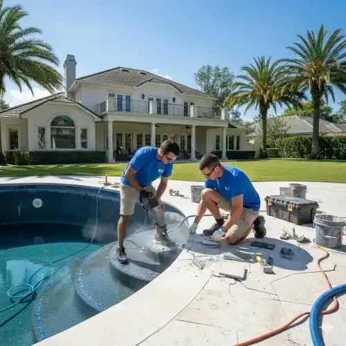 Pool Repair in Denton, Texas