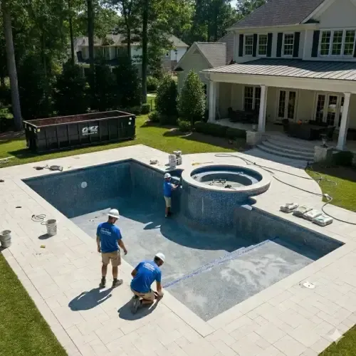 Pool Remodeling in Denton, Texas