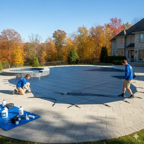 Denton, Texas Pool Winterization