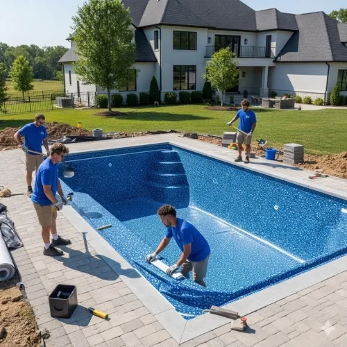 Denton, Texas Pool Installation