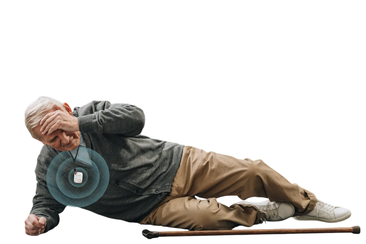 Alertezy Alert System With Fall Detection for Care Homes, Assisted Living and Independent Living
