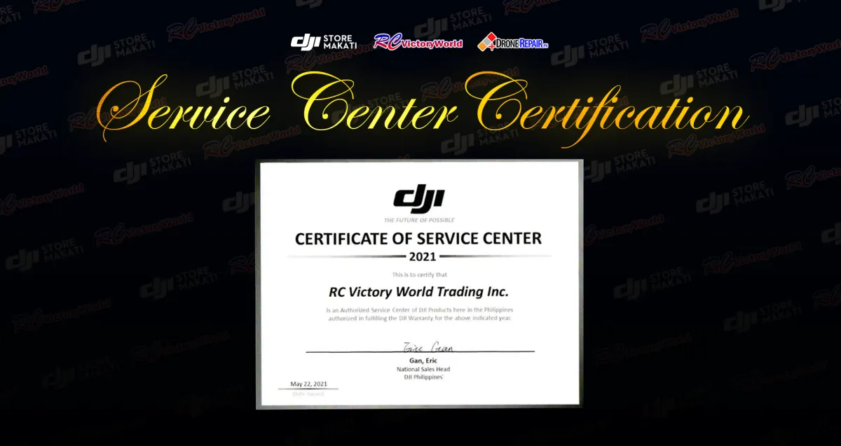 service-center-certification-of-drone-repair-Philippines