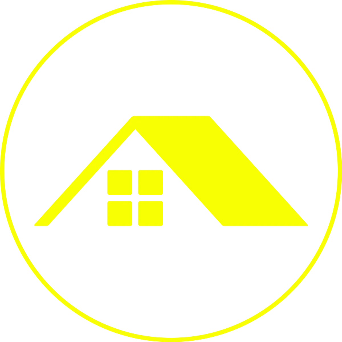 Roof and window icon