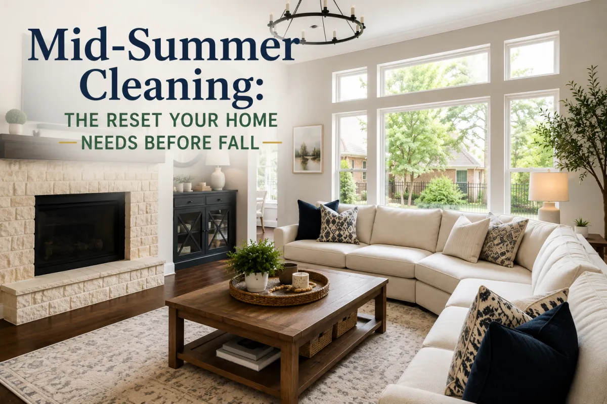 Mid-Summer Cleaning