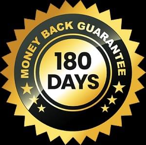 180 Days Money Back Guarantee