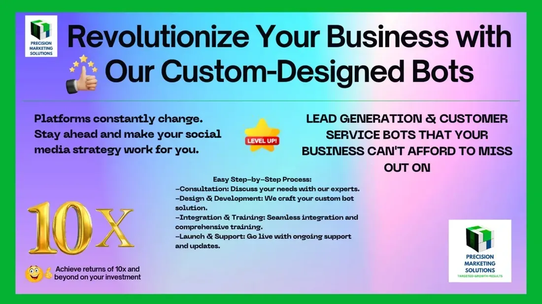 Chat Bot Development by Precision marketing solutions