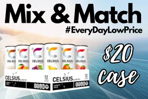 lowest price on celesius energy