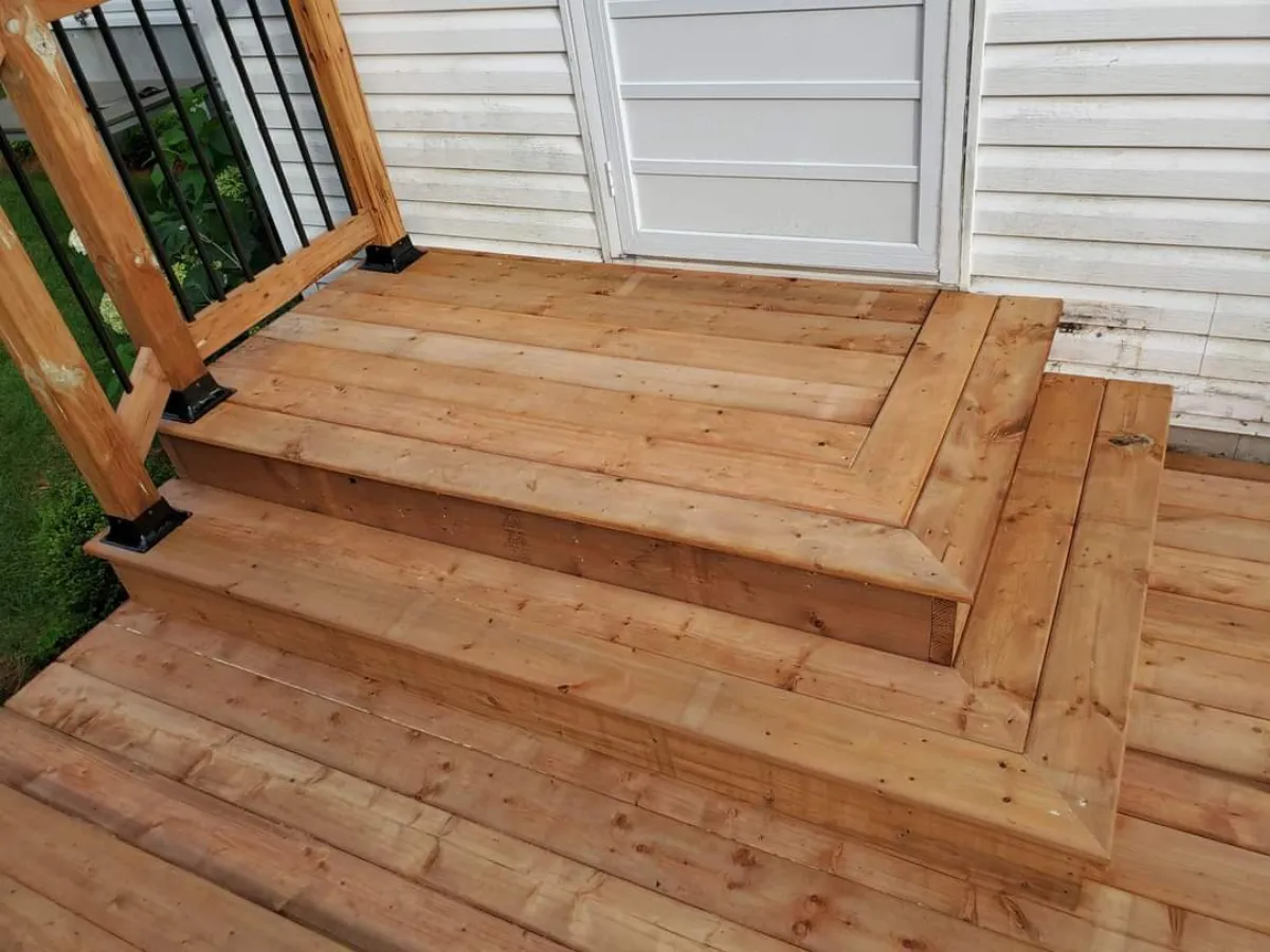 escalier en bois Trois-Rivières