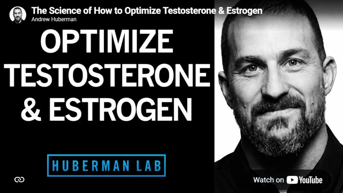 The Science of Optimising Testosterone Naturally