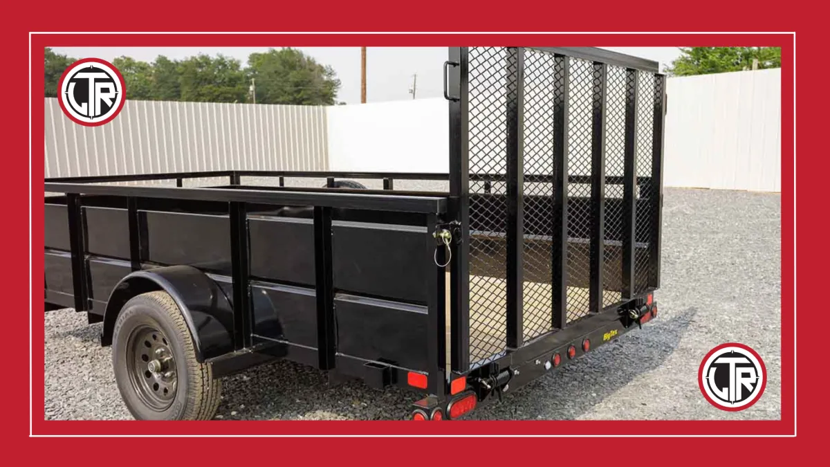 Utility trailer available for multiple hauling uses from Lakeside Trailer Rentals in Webster, New York