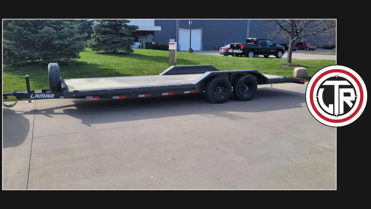 Car hauler for back-to-school student vehicle transport at Lakeside Trailer Rentals in Webster, New York