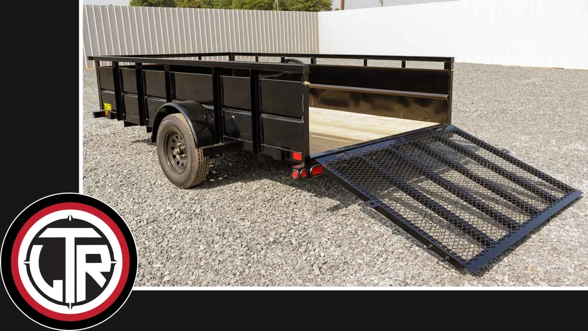 Utility trailer for college dorm move-in support at Lakeside Trailer Rentals in Webster, New York