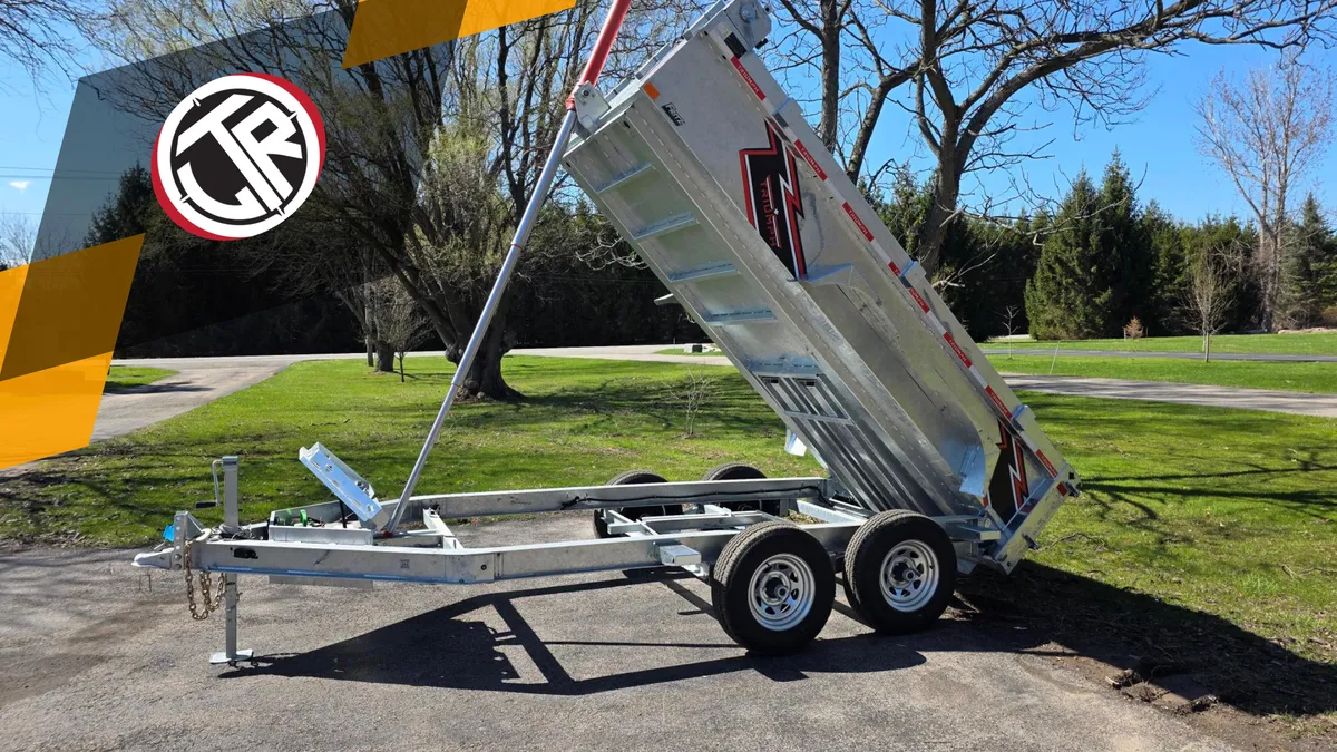 How Does the 5x10 Dump Trailer Handle Chimney and Furnace Prep Debris in Webster, NY?