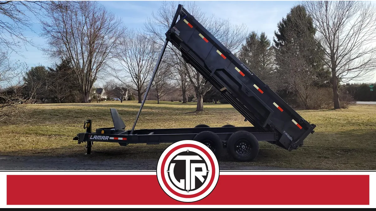 How Does the 7x14 Dump Trailer Handle Late-September Garden Bed Teardown in Webster, NY?