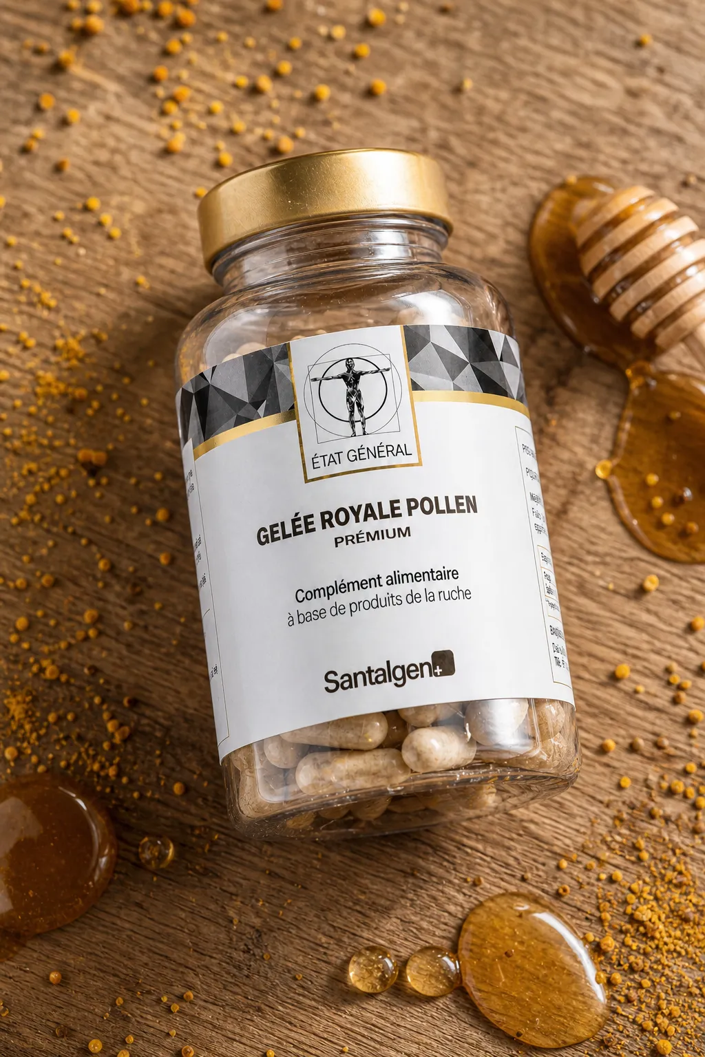 Gelée Royale Pollen Premium — Complément alimentaire Santalgen
