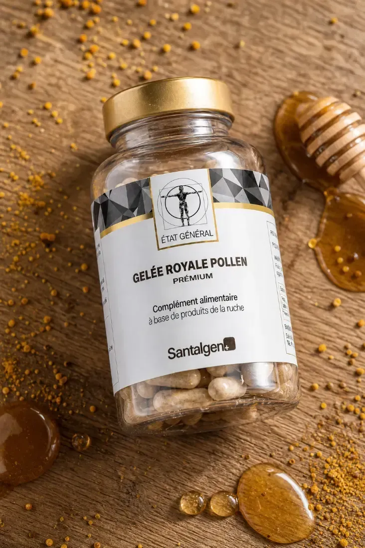 Gelée Royale Pollen Premium — Complément alimentaire Santalgen