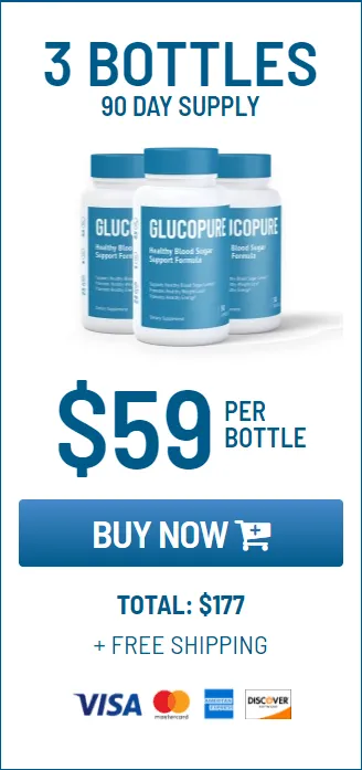 Glucopure 3 bottle