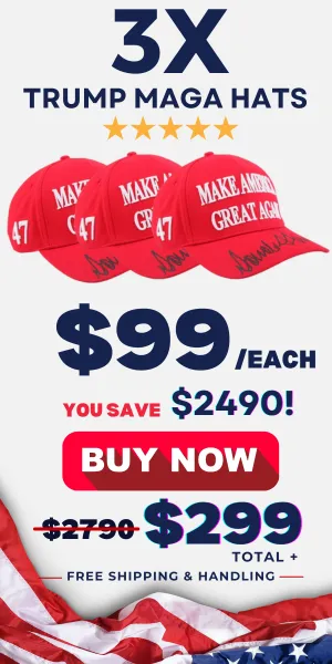 Buy 3 X Trump Maga Hat