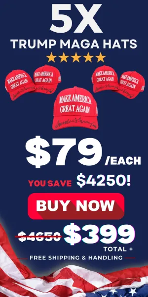 Buy 5 X Trump Maga Hat